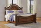 Lavinton Queen Poster Bed with Mirrored Dresser
