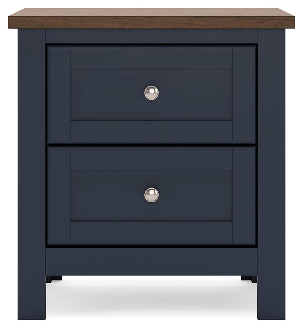 Landocken Queen Panel Headboard, Dresser, Mirror, Chest and Nightstand