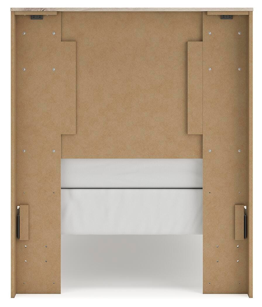 Lawroy Twin Panel Headboard, Dresser, Mirror and Nightstand