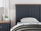 Landocken Twin Panel Headboard, Dresser, Mirror and Nightstand