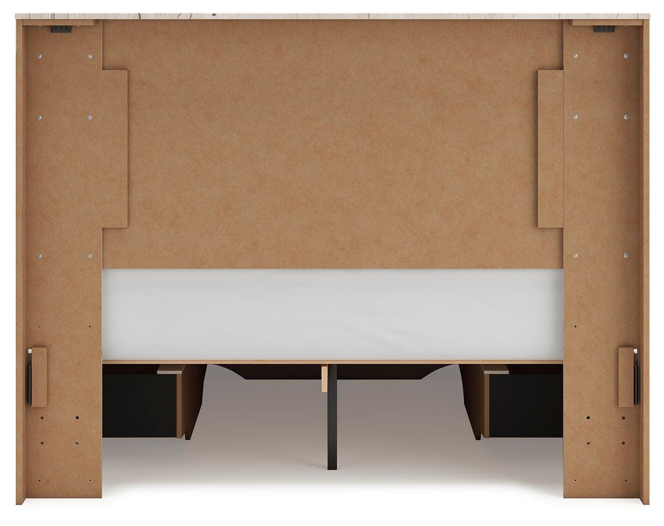Lawroy Queen Panel Storage Bed, Dresser, Mirror, Chest and Nightstand