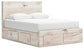Lawroy Queen Panel Storage Bed, Dresser, Mirror and Nightstand