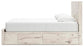 Lawroy King Panel Storage Bed, Dresser and Mirror