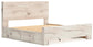 Lawroy King Panel Bed with Storage, Dresser, Mirror and Nightstand