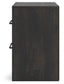 Hollivern Twin Panel Bed with Storage, Dresser, Mirror, Chest and Nightstand