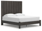 Fraluna King Panel Bed, Dresser, Mirror, Chest and Nightstand