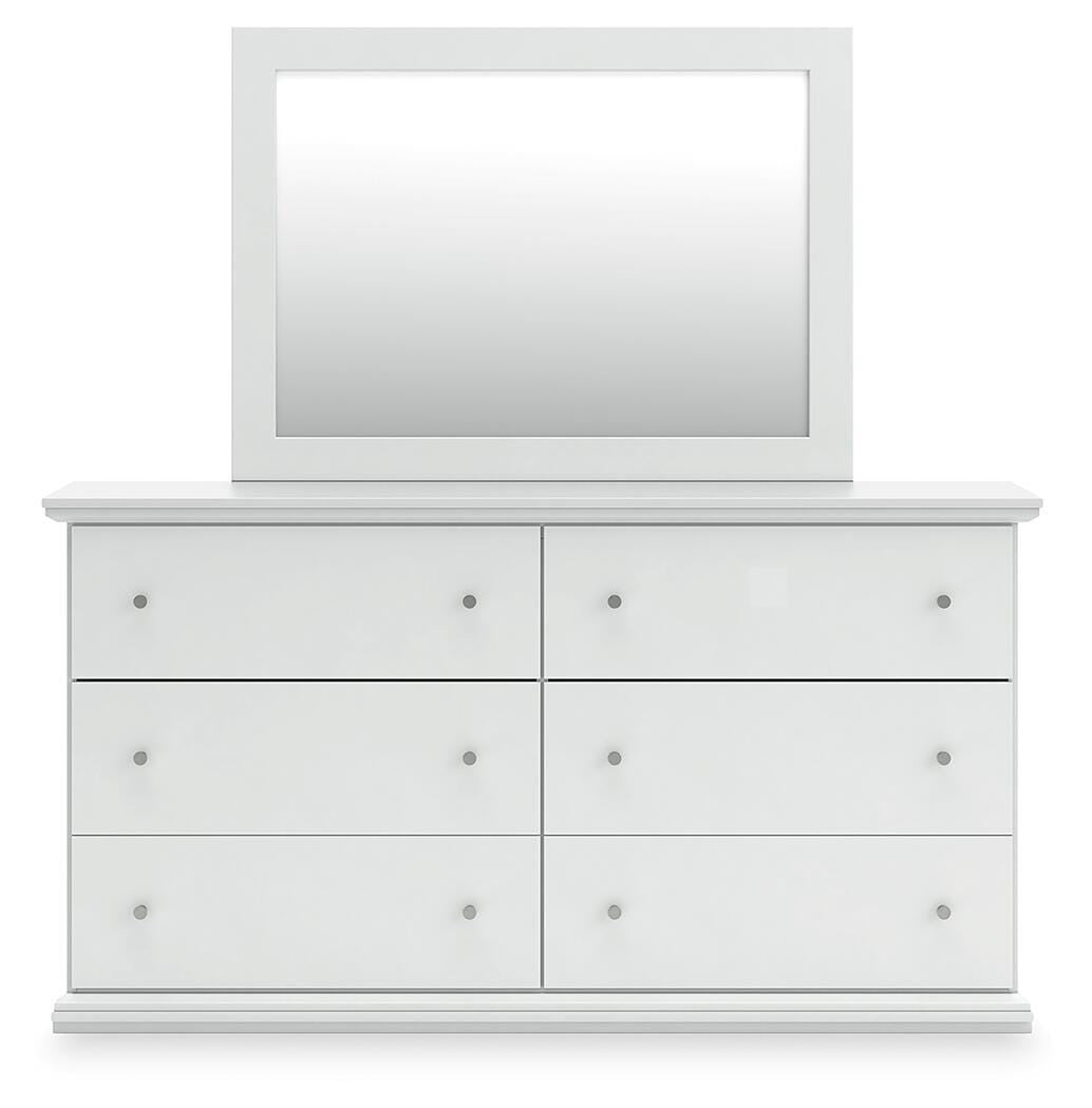 Bostwick Shoals Full Panel Bed, Dresser and Mirror