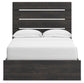 Hollivern Full Panel Storage Bed, Dresser, Mirror and Nightstand