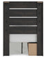 Hollivern Twin Panel Storage Bed, Dresser, Mirror, Chest and Nightstand