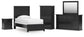 Maribel Twin Panel Bed, Dresser, Mirror, Chest and Nightstand