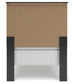 Maribel Twin Panel Bed, Dresser, Mirror, Chest and Nightstand