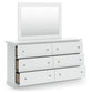 Bostwick Shoals Full Panel Bed, Dresser, Mirror and Nightstand