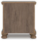 Feddinger California King Storage Sleigh Bed with Mirrored Dresser, Chest and Nightstand