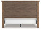 Feddinger California King Panel Bed with Mirrored Dresser and Nightstand