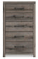 Graystorm Twin Panel Bed, Dresser, Mirror, Chest and Nightstand