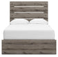 Graystorm Full Panel Storage Bed, Dresser and Mirror