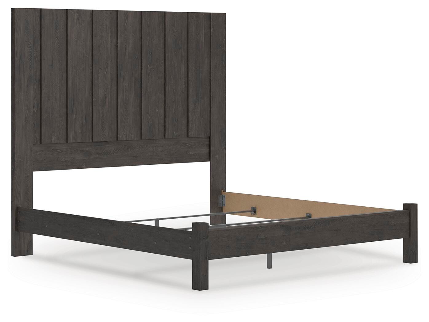 Fraluna King Panel Bed, Dresser and Mirror