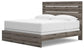 Graystorm King Panel Bed, Dresser and Mirror