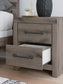 Graystorm Twin Panel Bed with Storage, Dresser, Mirror, Chest and Nightstand