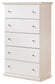 Bostwick Shoals King Panel Bed, Dresser, Mirror, Chest and Nightstand
