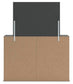 Fraluna Queen Panel Storage Bed, Dresser and Mirror