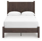 Pamytta Full Panel Platform Bed, Dresser and Mirror