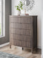 Pamytta King Panel Bed, Dresser, Mirror, Chest and Nightstand