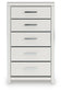 Zuraleus King Upholstered Panel Platform Storage Bed, Dresser, Mirror, Chest and Nightstand