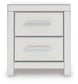 Zuraleus King Upholstered Panel Platform Storage Bed, Dresser, Mirror and Nightstand