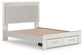 Zuraleus Queen Upholstered Panel Platform Storage Bed, Dresser, Mirror, Chest and Nightstand