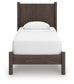 Pamytta Twin Panel Platform Bed, Dresser, Mirror and Nightstand
