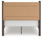 Pamytta Full Panel Platform Bed, Dresser, Mirror and Nightstand