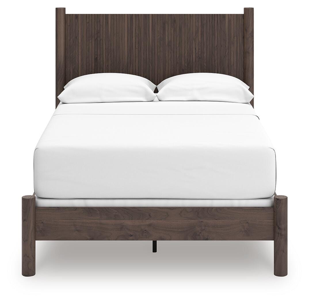 Pamytta Full Panel Bed, Dresser, Mirror, Chest and Nightstand