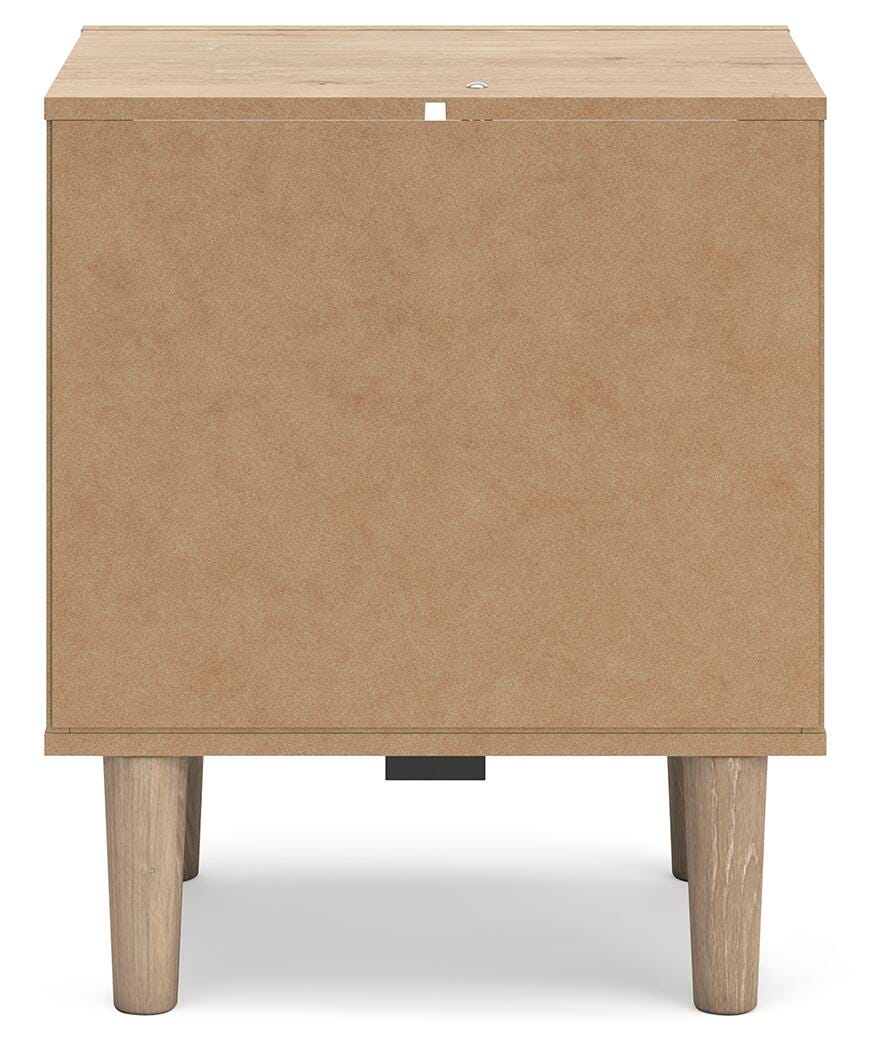 Cielden Queen Upholstered Bed with Roll Slats, Dresser, Mirror and Nightstand