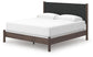 Pamytta King Upholstered Panel Bed, Dresser, Mirror and Nightstand
