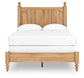 Aleaport Full Panel Bed with Mirrored Dresser