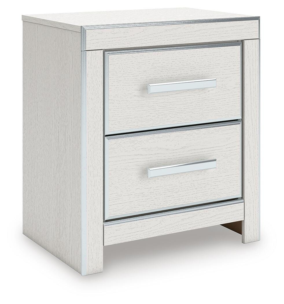Zuraleus California King Upholstered Bed, Dresser, Mirror, Chest and Nightstand