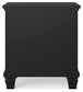 Lanolee Queen Panel Storage Bed, Dresser, Mirror and Nightstand