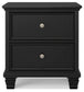 Lanolee Full Panel Storage Bed, Dresser, Mirror and Nightstand
