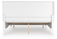 Fortman King Panel Storage Bed with Mirrored Dresser
