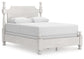 Rowlenstown Queen Poster Bed, Dresser, Mirror and Nightstand