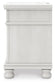 Rowlenstown Queen Poster Bed, Dresser, Mirror and Nightstand