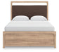 Kinlanni Queen Upholstered Panel Bed, Dresser, Mirror and Nightstand