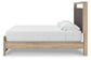 Kinlanni King Upholstered Platform Bed, Dresser and Mirror