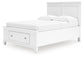 Fortman Full Panel Storage Bed, Dresser and Mirror