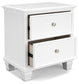 Fortman Twin Panel Storage Bed, Dresser, Mirror and Nightstand