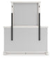 Rowlenstown California King Poster Bed, Dresser, Mirror and Nightstand