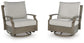 Rainier Ranch Swivel Glider Chair w/Cushion
