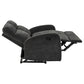 Hamilton 2-piece Chenille Manual Reclining Sofa Set Charcoal Grey