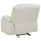 Camila 3-piece Upholstered Reclining Sofa Set White